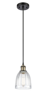 Ballston LED Mini Pendant in Black Antique Brass (405|5161PBABG442LED)