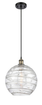 Ballston LED Mini Pendant in Black Antique Brass (405|5161PBABG121312LED)