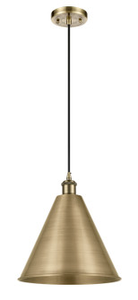 Ballston One Light Mini Pendant in Antique Brass (405|5161PABMBC16AB)