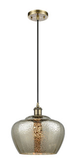 Ballston One Light Mini Pendant in Antique Brass (405|5161PABG96L)