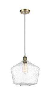 Ballston One Light Mini Pendant in Antique Brass (405|5161PABG65412)