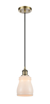 Ballston One Light Mini Pendant in Antique Brass (405|5161PABG391)