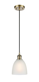 Ballston LED Mini Pendant in Antique Brass (405|5161PABG381LED)