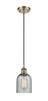 Ballston One Light Mini Pendant in Antique Brass (405|5161PABG257)
