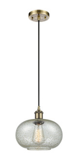 Ballston One Light Mini Pendant in Antique Brass (405|5161PABG249)