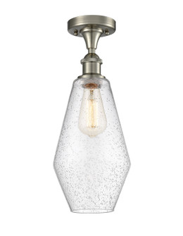 Ballston One Light Semi-Flush Mount in Brushed Satin Nickel (405|5161CSNG6547)