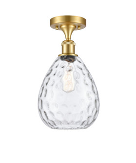 Ballston One Light Semi-Flush Mount in Satin Gold (405|5161CSGG372)