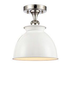 Ballston LED Semi-Flush Mount in Polished Nickel (405|5161CPNM14WLED)