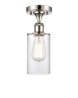 Ballston One Light Semi-Flush Mount in Polished Nickel (405|5161CPNG802)