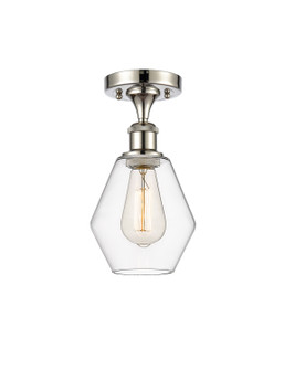 Ballston One Light Semi-Flush Mount in Polished Nickel (405|5161CPNG6526)