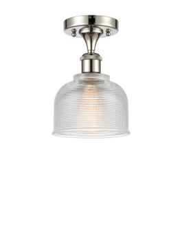 Ballston LED Semi-Flush Mount in Polished Nickel (405|5161CPNG412LED)