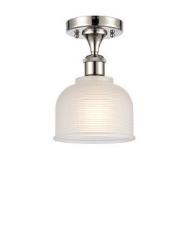 Ballston LED Semi-Flush Mount in Polished Nickel (405|5161CPNG411LED)