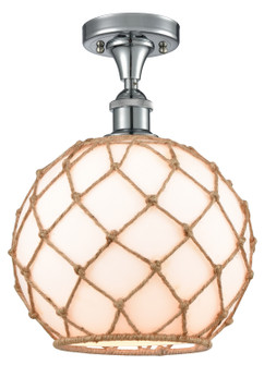 Ballston One Light Semi-Flush Mount in Polished Chrome (405|5161CPCG12110RB)