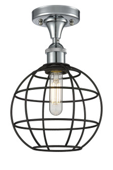 Ballston LED Semi-Flush Mount in Polished Chrome (405|5161CPCCE8BK)