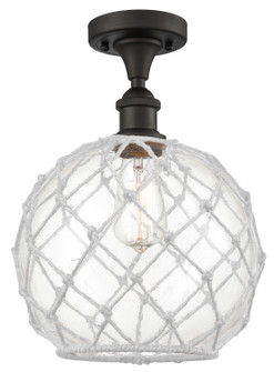 Ballston One Light Semi-Flush Mount in Oil Rubbed Bronze (405|5161COBG12210RW)