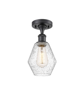 Ballston One Light Semi-Flush Mount in Matte Black (405|5161CBKG6546)