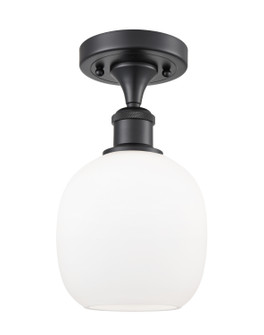 Ballston LED Semi-Flush Mount in Matte Black (405|5161CBKG101LED)