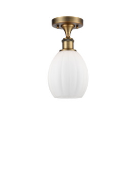 Ballston LED Semi-Flush Mount in Brushed Brass (405|5161CBBG81LED)