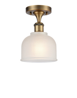 Ballston LED Semi-Flush Mount in Brushed Brass (405|5161CBBG411LED)