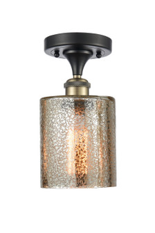 Ballston LED Semi-Flush Mount in Black Antique Brass (405|5161CBABG116LED)