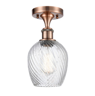 Ballston LED Semi-Flush Mount in Antique Copper (405|5161CACG292LED)