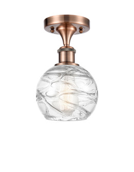 Ballston LED Semi-Flush Mount in Antique Copper (405|5161CACG12136LED)