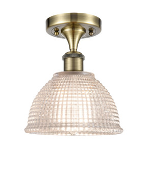 Ballston LED Semi-Flush Mount in Antique Brass (405|5161CABG422LED)