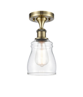 Ballston LED Semi-Flush Mount in Antique Brass (405|5161CABG392LED)