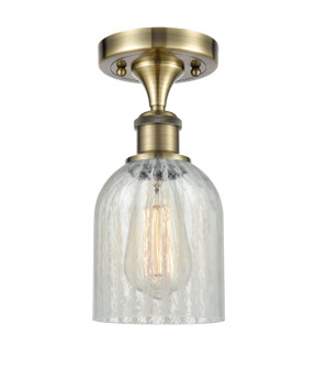 Ballston LED Semi-Flush Mount in Antique Brass (405|5161CABG2511LED)