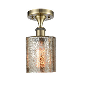 Ballston One Light Semi-Flush Mount in Antique Brass (405|5161CABG116)