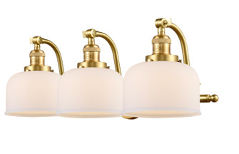 Franklin Restoration Three Light Bath Vanity in Satin Gold (405|5153WSGG71)