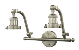 Franklin Restoration Two Light Bath Vanity in Matte Black (405|5152WBK)