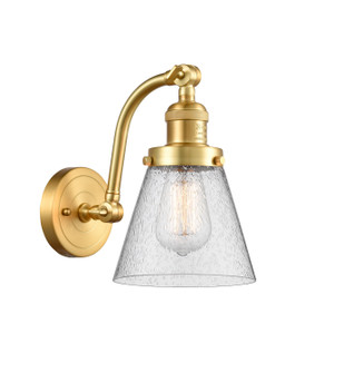 Franklin Restoration One Light Wall Sconce in Satin Gold (405|5151WSGG64)