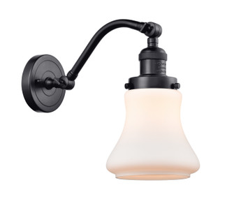 Franklin Restoration LED Wall Sconce in Matte Black (405|5151WBKG191LED)