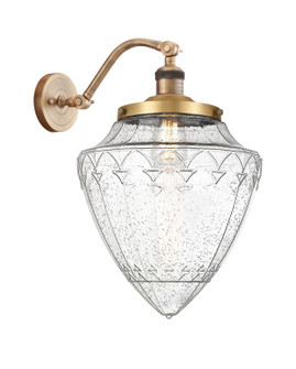 Franklin Restoration One Light Wall Sconce in Brushed Brass (405|5151WBBG66412)
