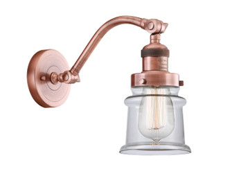 Franklin Restoration One Light Wall Sconce in Antique Copper (405|5151WACG182S)