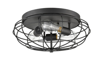 Austere LED Flush Mount in Matte Black (405|5103CBKLED)