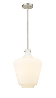 Norwalk One Light Mini Pendant in Brushed Satin Nickel (405|4931SSNG50112)