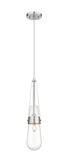 Downtown Urban LED Pendant in Satin Nickel (405|4521PSNG4524CL)