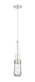 Downtown Urban LED Pendant in Polished Nickel (405|4521PPNG4524CL)