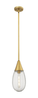 Downtown Urban LED Pendant in Brushed Brass (405|4501SBBG4506SCL)