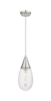 Downtown Urban One Light Pendant in Satin Nickel (405|4501PSNG4506SCL)