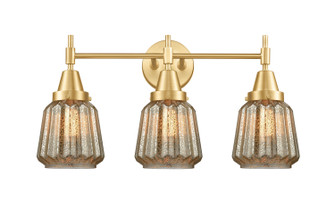 Caden LED Bath Vanity in Satin Gold (405|4473WSGG146LED)