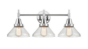 Caden Three Light Bath Vanity in Polished Chrome (405|4473WPCG4472)