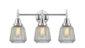 Caden Three Light Bath Vanity in Polished Chrome (405|4473WPCG142)
