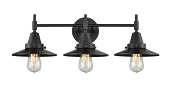 Caden Three Light Bath Vanity in Matte Black (405|4473WBKM6BK)