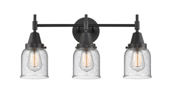 Caden Three Light Bath Vanity in Matte Black (405|4473WBKG54)