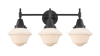 Caden Three Light Bath Vanity in Matte Black (405|4473WBKG531)