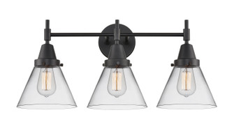 Caden Three Light Bath Vanity in Matte Black (405|4473WBKG42)