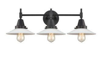 Caden Three Light Bath Vanity in Matte Black (405|4473WBKG1)